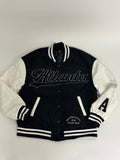 Black/White ATL City Girl Varsity Jacket